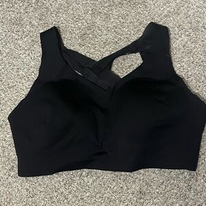 lululemon athletica Cross-Back Black Sports Bra